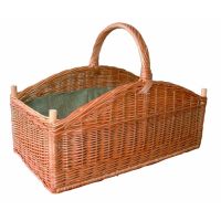 willow basket, rectangula 65x34x24 cm