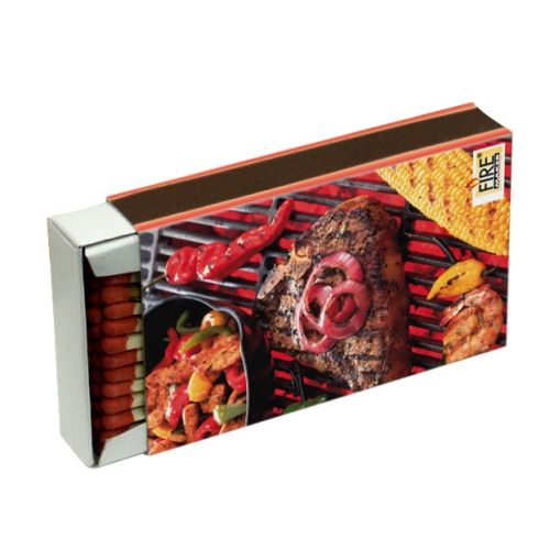 Longsticks CAMINO barbeque Size: 110x65x20mm, approx. 50 matches/box