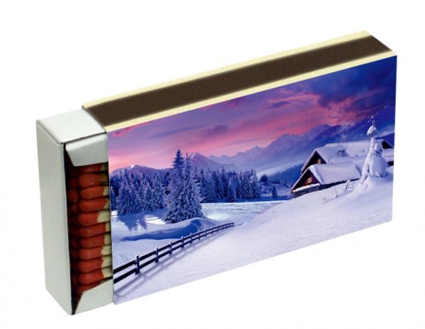 Longsticks CAMINO SPECIAL winter Size: 110x65x20mm, approx. 50 matches/box