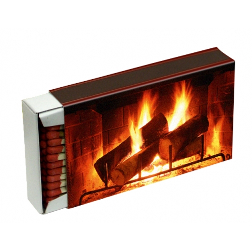 Longsticks CAMINO fire place Size: 110x65x20mm, approx. 50 matches/box