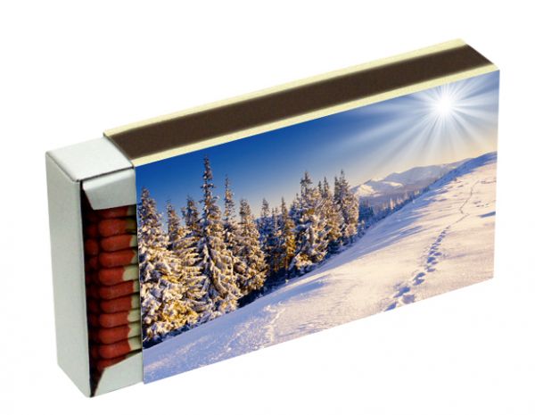 Longsticks CAMINO SPECIAL winter Size: 110x65x20mm, approx. 50 matches/box