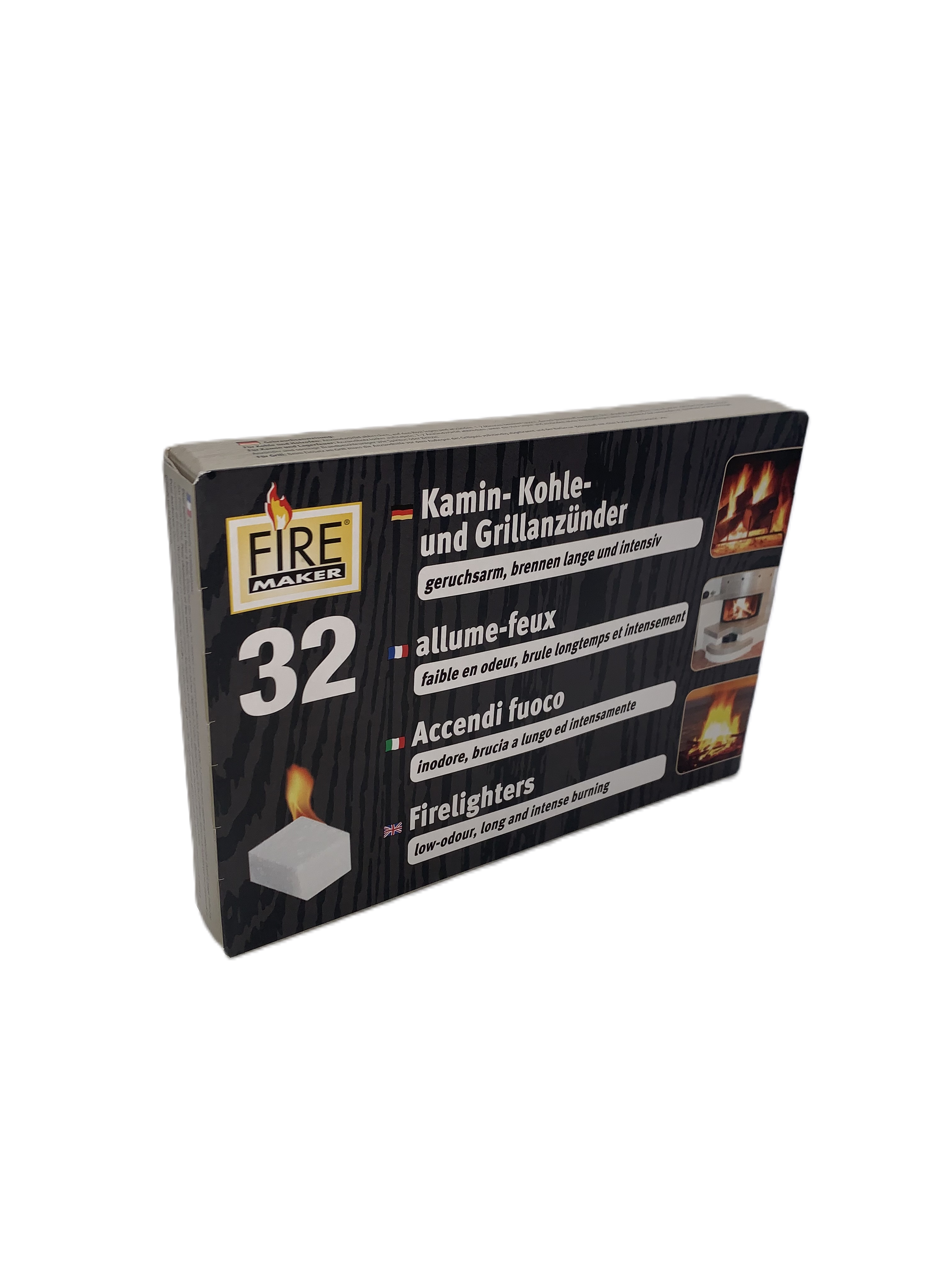 Art. 225 Firelighter for barbecue 1 plate with 32 cubes