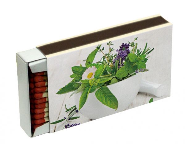 Longsticks CAMINO herbage Size: 110x65x20mm, approx. 50 matches/box